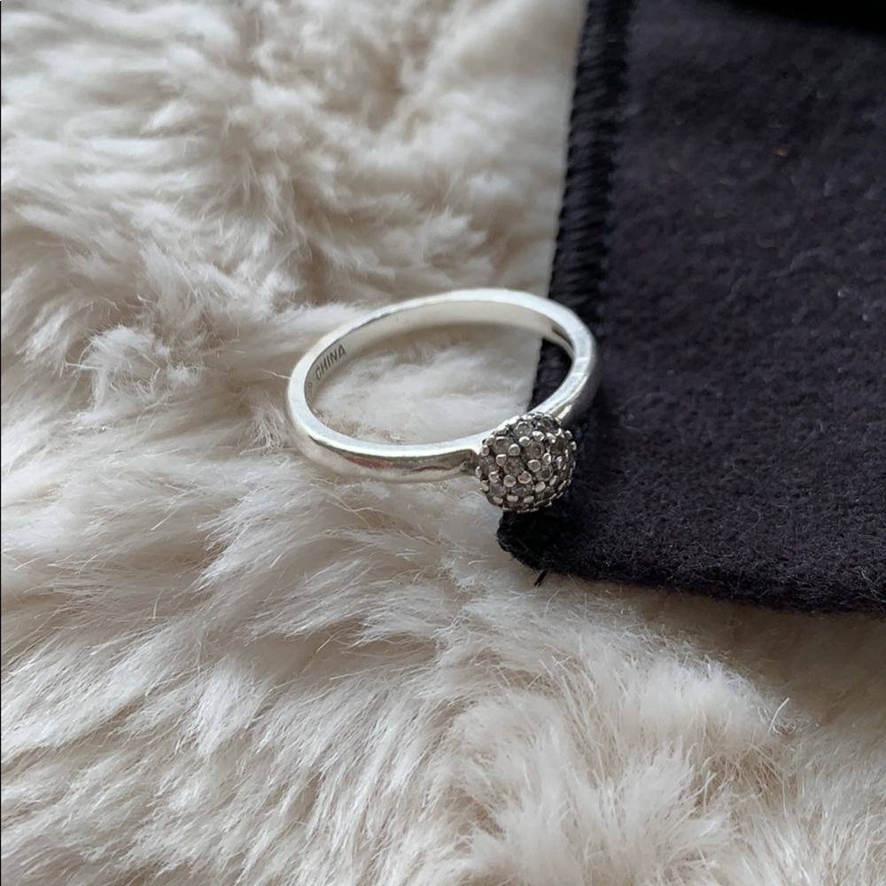 silpada ring with stone